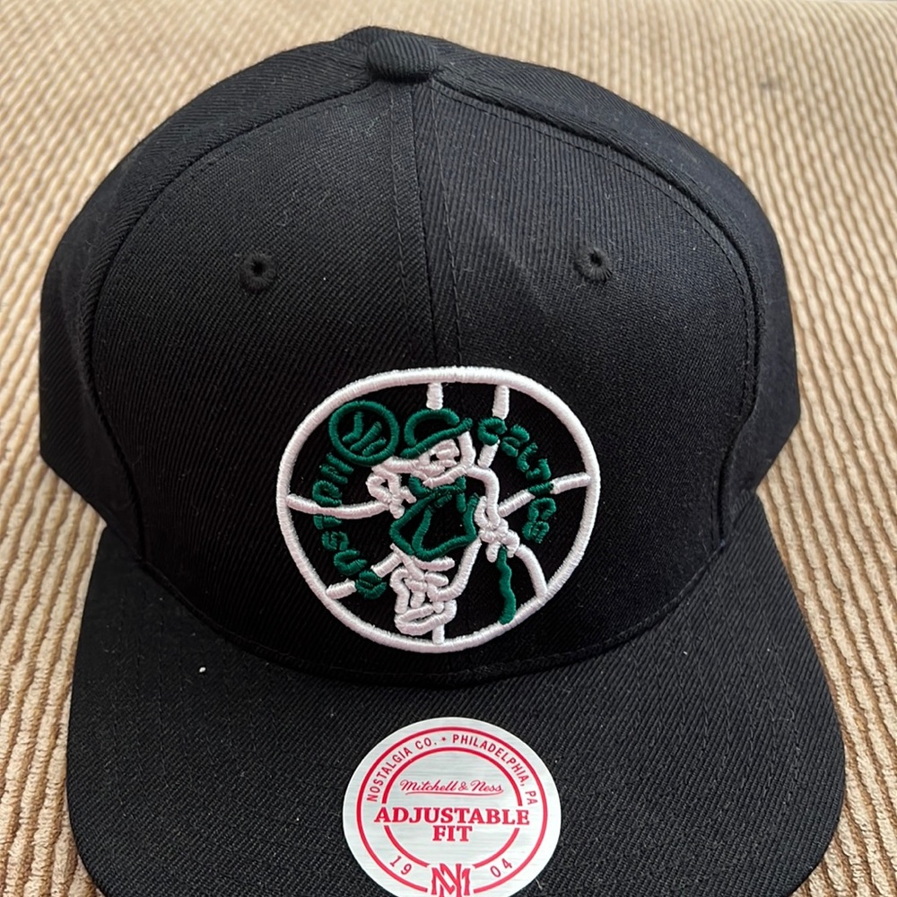 Boston Celtics Mitchell & Ness Baseball Cap